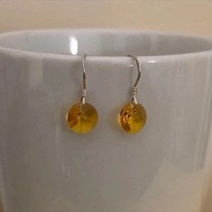 S925 Swarovski Elements crystal earrings